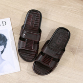 老人防滑拖鞋 女 室内家居浴室洗澡居家用耐磨老年人凉拖鞋 男士 夏季