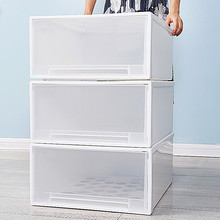 抽屉式收纳箱衣柜收纳盒衣物整理箱子透明塑料装衣服储物箱特大号