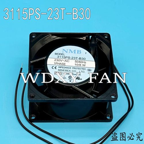 全新原装日本NMB 3115PS-23T-B30 8038耐高温 230W铝框散热风扇