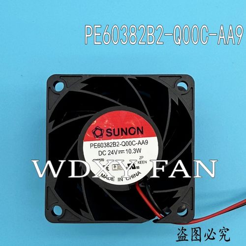 SUNON 建准 PE60382B2-Q00C-AA9 DC24V 10.3W 6CM 高转速散热风扇