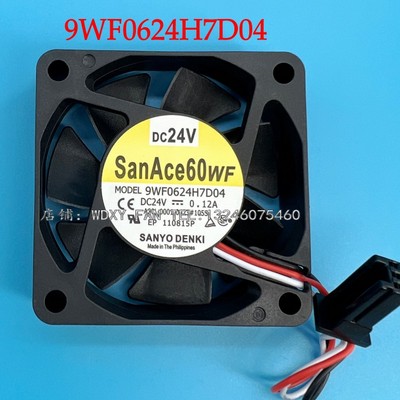 三洋 9WF0624H7D04 6015 24v 发那科风扇 A90L-0001-0423#105S