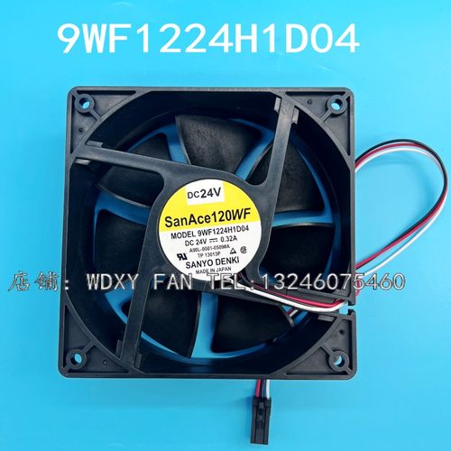 9WF1224H1D04 24V 0.32A全新原装三洋A90L-0001-0509#A发那科风扇