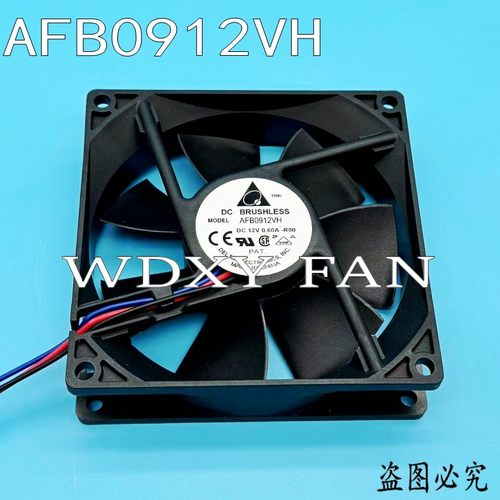 台达 AFB0912VH 9025 9CM/厘米12V 0.60A 大风量 交换机/电源风扇