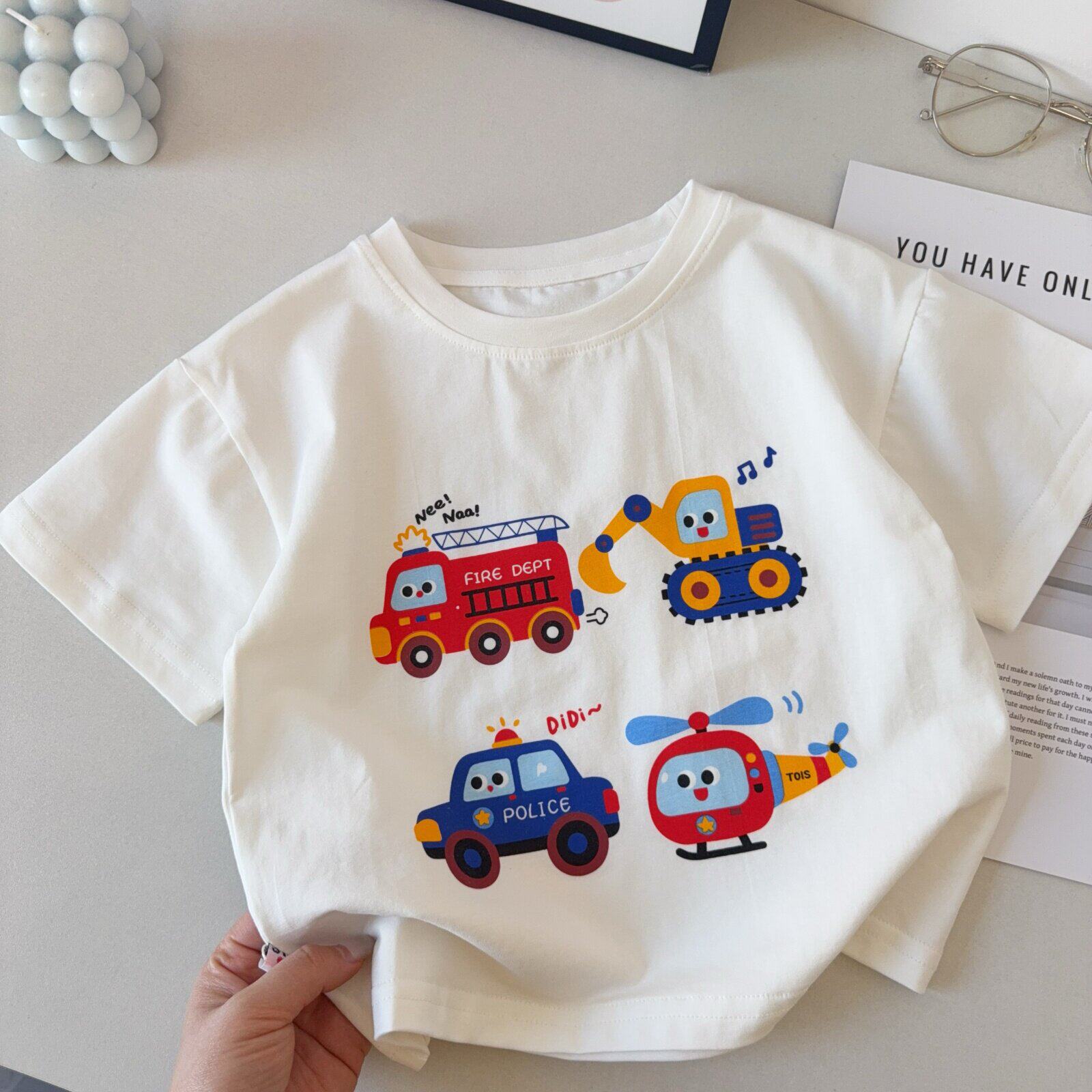 男童纯棉短袖t恤休闲短裤两件套 26夏季薄款儿童装小男孩男宝套装