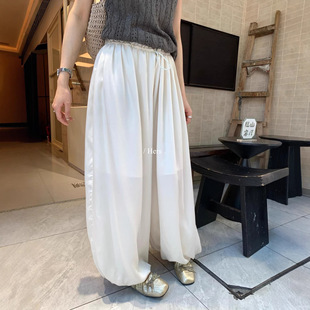 Gary 女简约风日常通勤百搭设计感抽绳灯笼 宝藏Hers一勺甜夏装