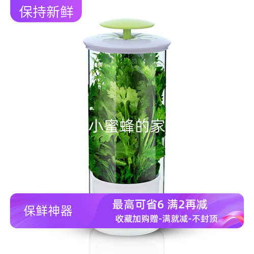 新鲜香菜保鲜盒姜蒜保存器