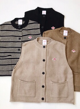 2025秋冬新款韩版宽松显瘦圆领针织马甲女百搭无袖坎肩背心上衣