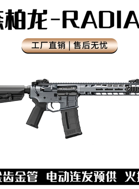 森柏龙Radian2.0电动连发射器真人CS训练模型新高端玩具枪wargame