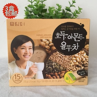韩国进口丹特五谷八宝茶薏米核桃坚果代餐谷物营养粉早餐冲饮15条