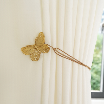 蝴蝶绑带磁铁扣免打孔挂绳