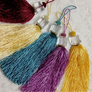 窗帘配饰装饰品牛筋 吊穗小吊球窗帘挂球DIY家装吊球帘头坠D41