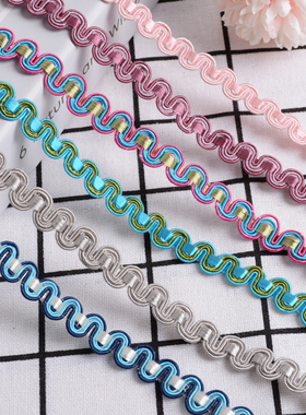 窗帘花边装饰花边接缝边手工布艺贴边镶边软装抱枕桌布沙发 P-401