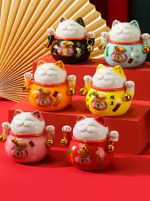 Zhaojia small ornaments front desk home living room decoration Japanese Piggy Bank shop opening creative gift fortune cat