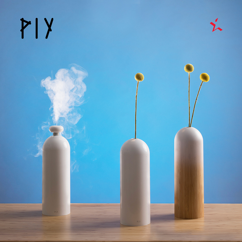 PIY 鲜花瓶插花瓶创意客厅北欧摆件装饰简约环保居家复古塑料花瓶