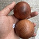 原木正品 一物一拍 缅甸花梨大果紫檀檀香木原木6.0cm大球
