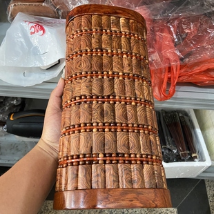 精选精品越南黄花梨降香黄檀实木枕头木质软枕
