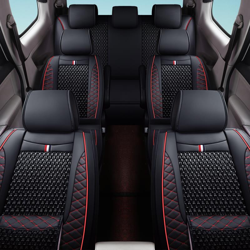 启辰M50V专用汽车座套七座风行SX6 S500长安凌轩四季冰丝全包坐垫