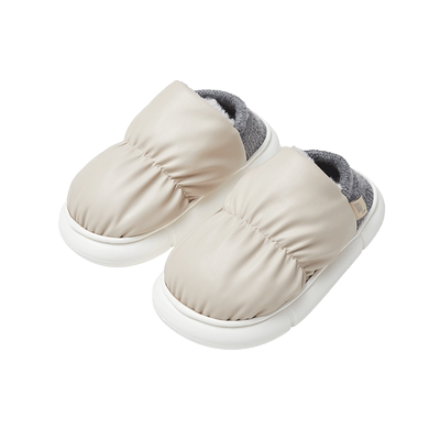 一家三口包跟棉拖鞋防水保暖