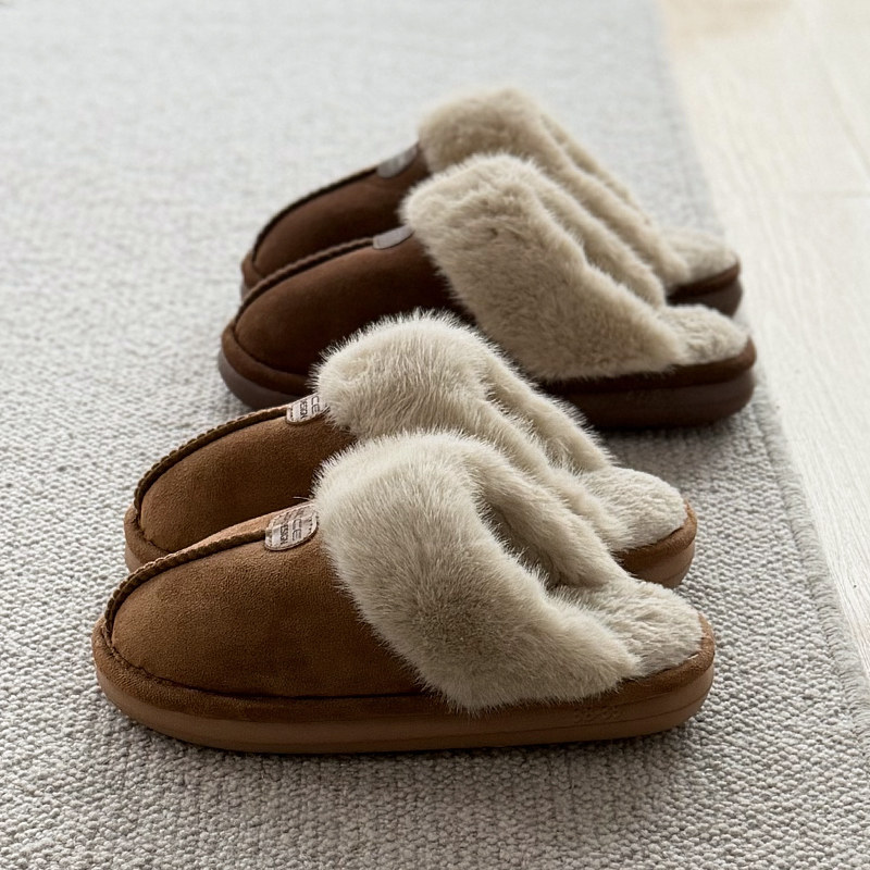 高级感毛毛绒棉拖鞋女室内居家用2025新款保暖静音无声防滑包头拖,居家布艺,居家棉拖/棉鞋,淘宝优惠券,粉丝福利购,淘宝优惠卷