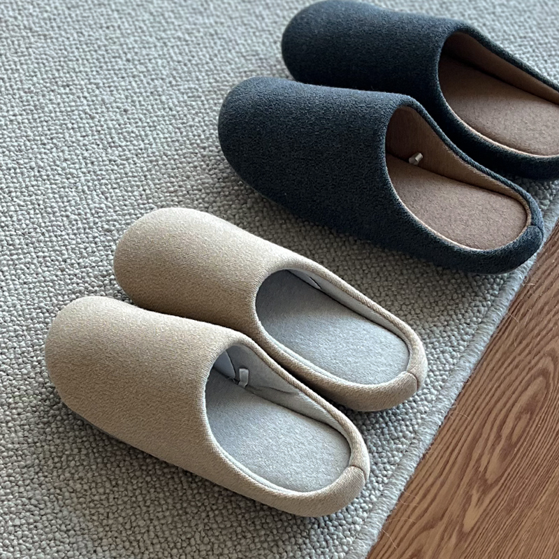 室内居家用保暖棉拖鞋女防滑软底静音无声木地板专用男情侣秋冬季