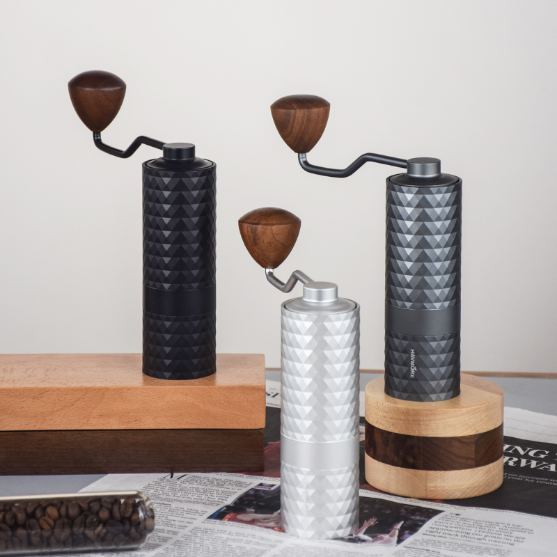 啡悦精品铝合金手摇磨豆机