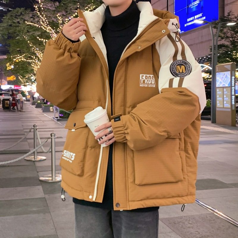 跨境速卖通爆款男【新品】冬季爆款90白鸭绒羽绒服男外套