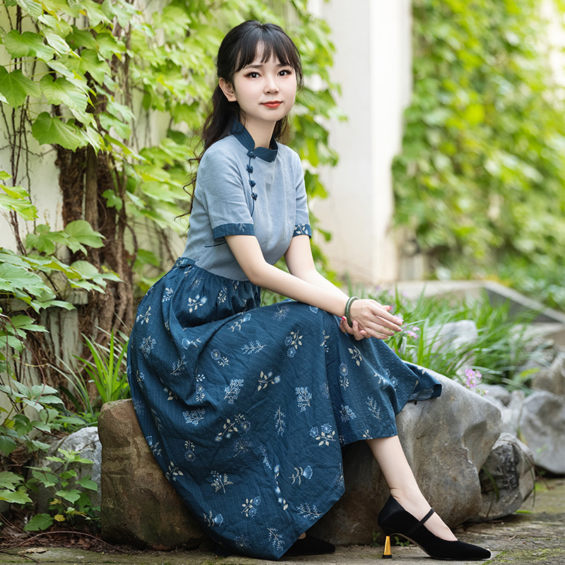 如意风连衣裙夏季新款连衣裙