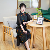 如意风夏季 24R658 女装 新款 改良旗袍复古优雅减龄日常可穿改良中式