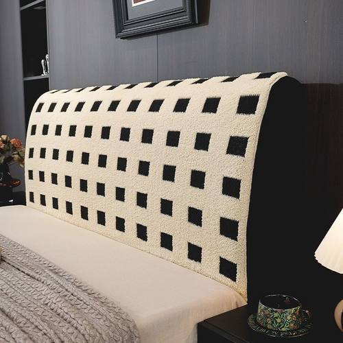 全包床头罩冬季毛绒加绒