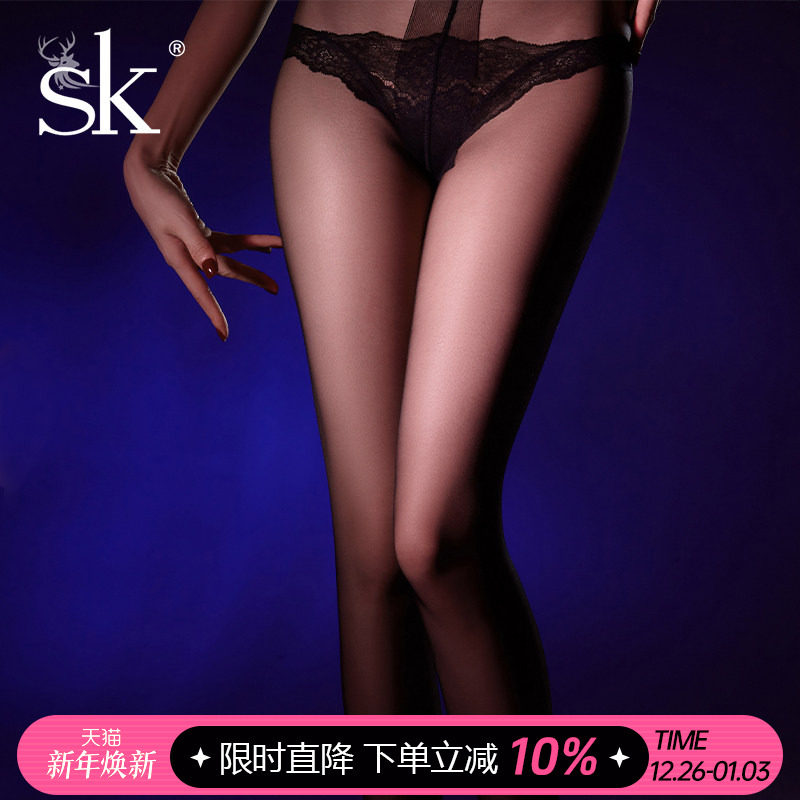 sk琥珀丝袜夏季超薄性感透明