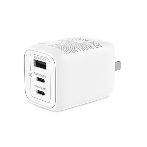 三口快充折叠头 多协议支持带1.8米5A快充线