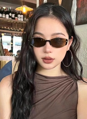 护目小框高级感男女时尚太阳墨镜