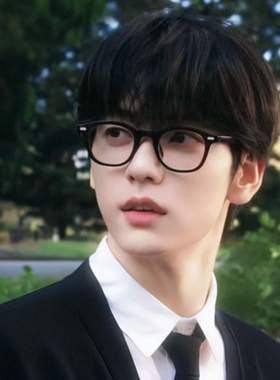 韩版防蓝光黑色眼镜框女高级感可配近视度数素颜网红纯欲风男文艺