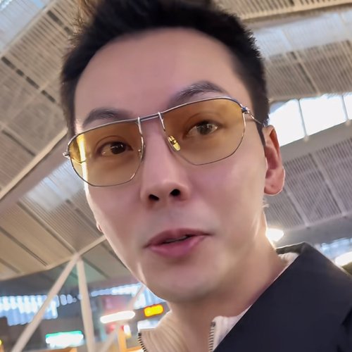 陈伟霆同款墨镜金属半框太阳眼镜
