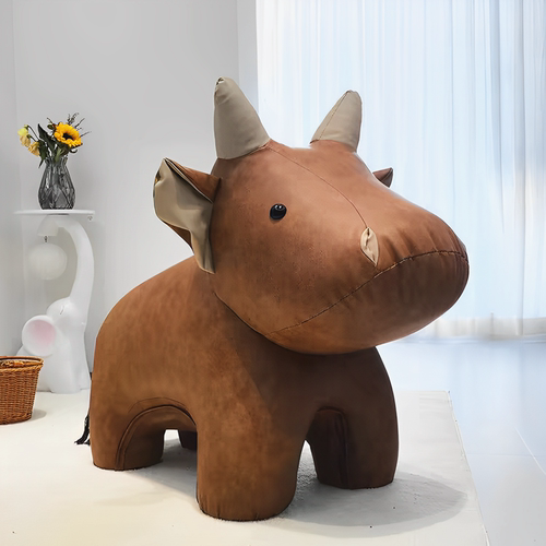 轻奢卡通客厅儿童玩偶家用脚踏