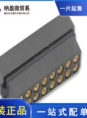 M80-8880805（CONN RCPT 8P CRIMP 24-28AWG GOLD）全新原装