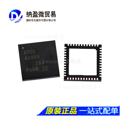 CDCE62005 CDCE62005RGZR / RGZT QFN-48 时钟合成器/抖动清除器
