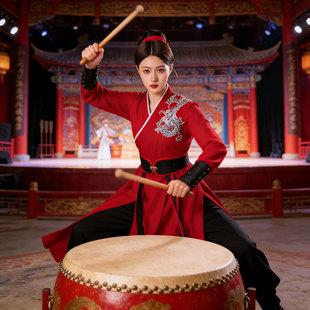 江湖夜雨十年灯精忠报国舞蹈扇子舞串烧雪龙吟天地龙鳞课桌舞气势