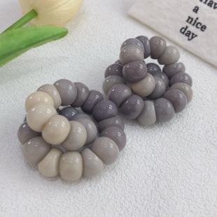 芋泥麻薯蒜瓣大肠菩提手串学生解压盘玩串珠绕指柔菩提子文玩佛珠