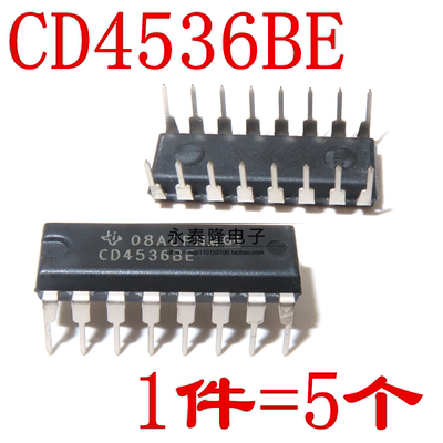 CD4536BE CD4536 直插DIP-16 可编程定时器逻辑芯片 全新原装进口
