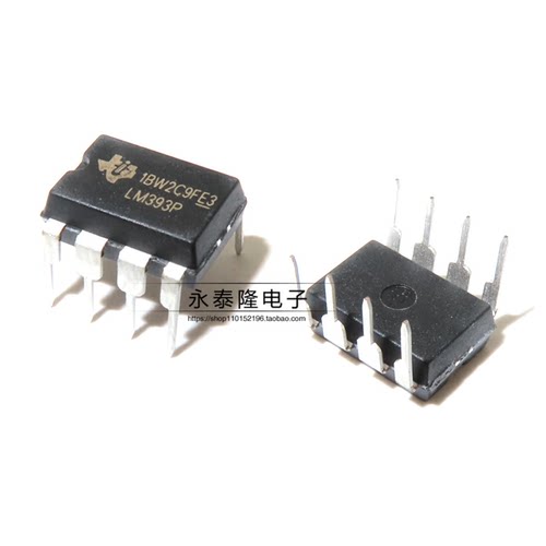 全新原装TI LM393N 芯片 低功耗双比较器芯片IC 直插DIP-8 LM393P