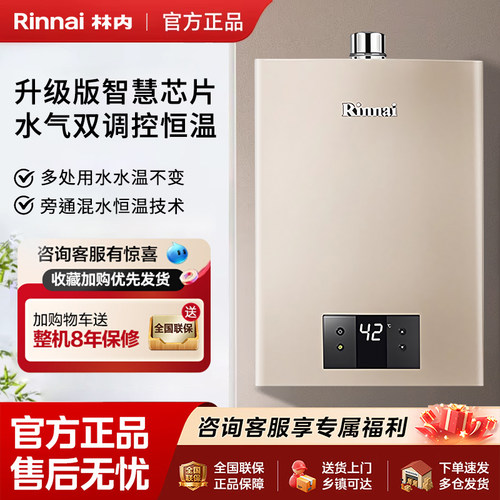 林内智能恒温恒温16升强排式