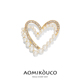 配饰 衬衫 小香风时尚 创意珍珠爱心胸针高档气质防走光别针精致西装
