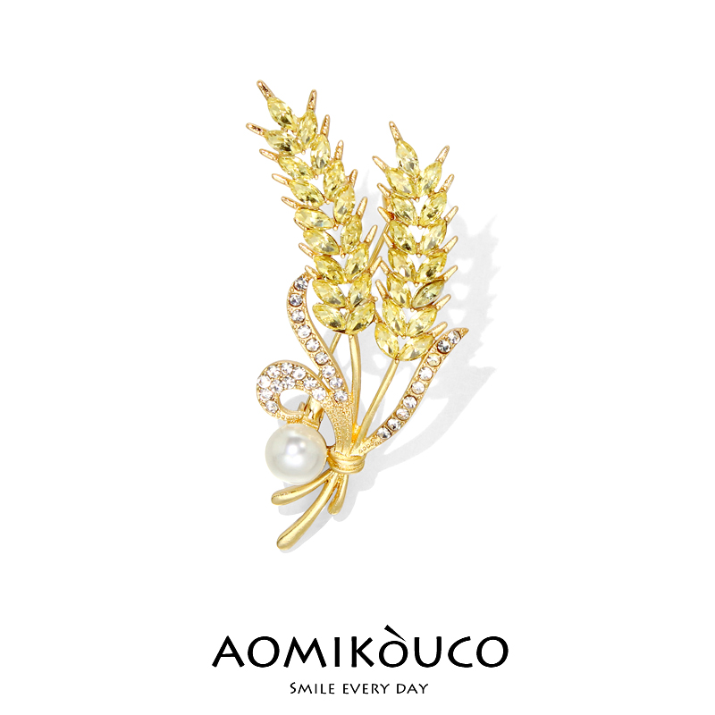 毛衣西装高档配饰珍珠胸针奢华