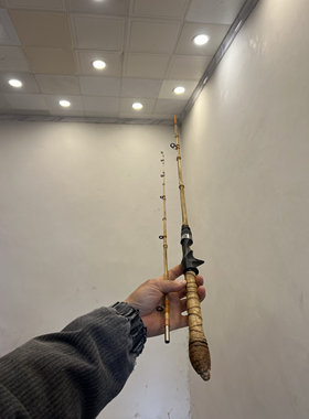 罗汉竹竹子手工鱼竿筏竿日本手工筏钓竿钓鱼竿