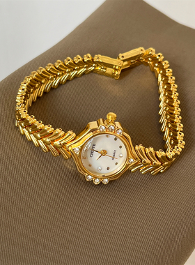 CHISTE中古风手链表手表女轻奢时尚小众设计精致小巧气质石英表