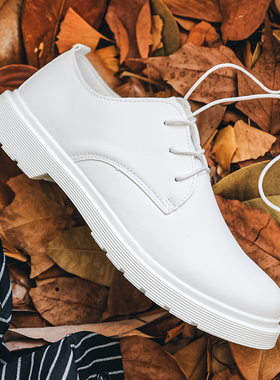 影楼婚纱拍照白色皮鞋中学生比赛舞台演出鞋男女小白鞋36码47大码