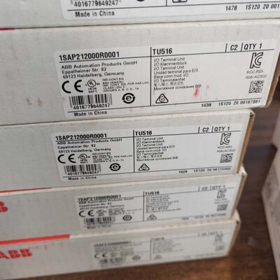 议价-ABB模块底座，TU516 全新未使用未开封， 实物拍摄便-可维修