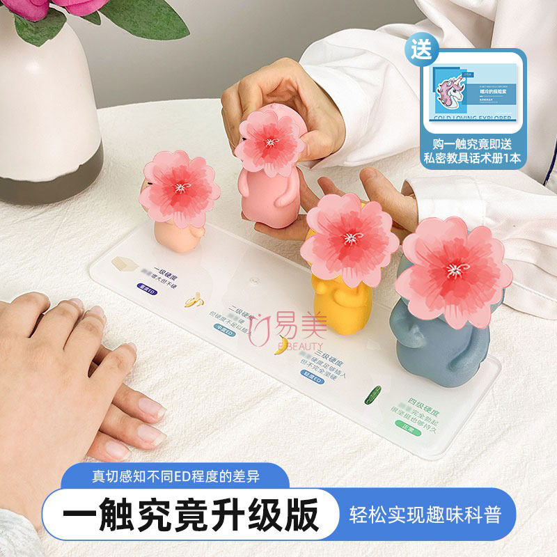 一触究竟医学教学演示器材健康科普教具多尺寸硬度对比教具ED分级