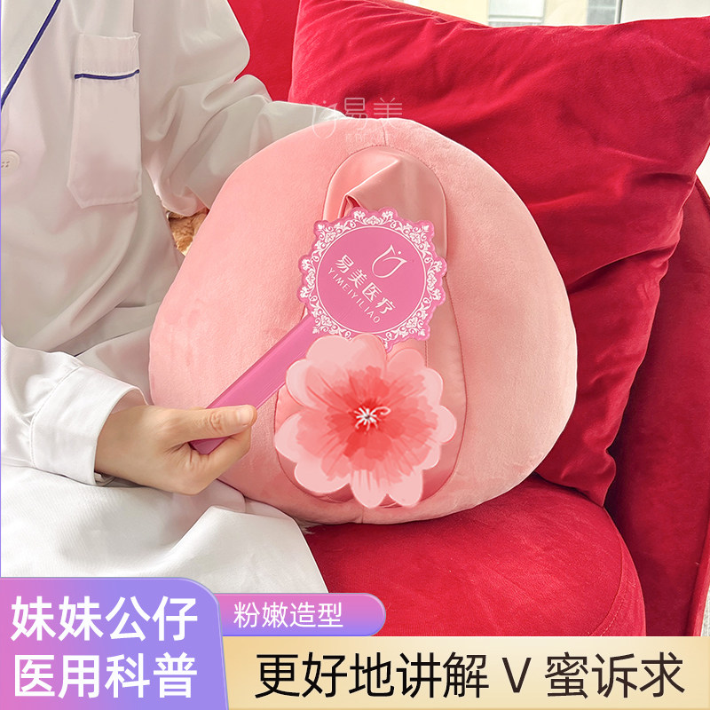 养生会所妹妹解剖公仔可爱造型小巧易携带人体解剖结构医学教具
